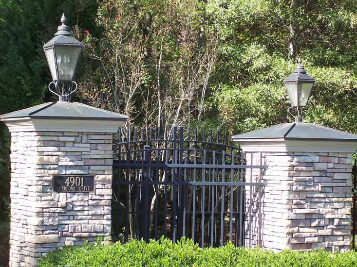 Hardscape Designs for Gated Entry Ways
