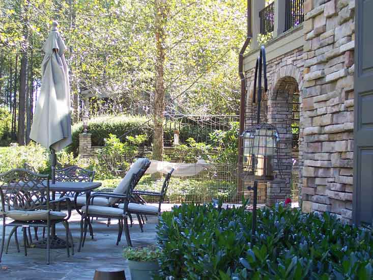 Unique Plantings Enhance Patio